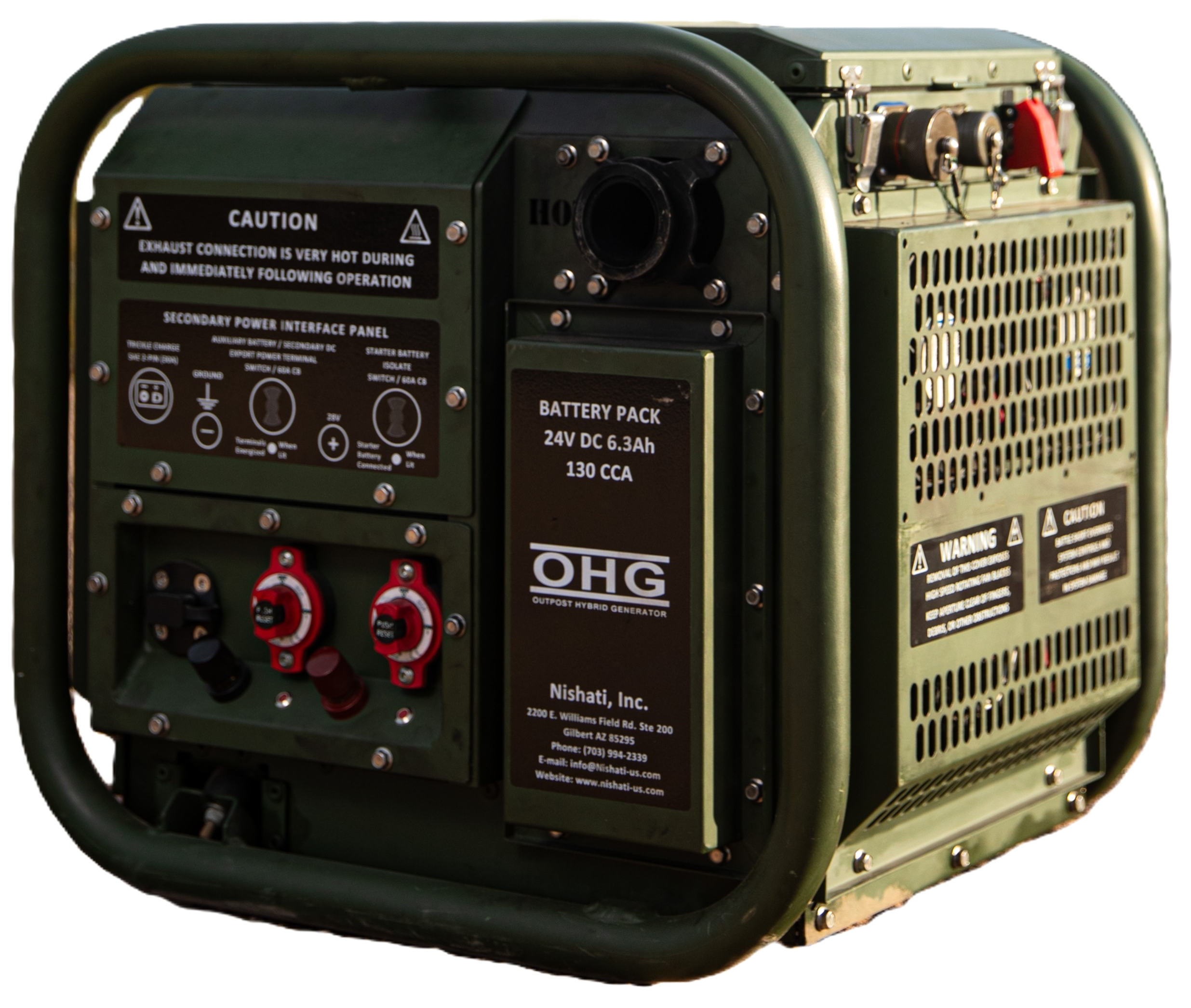 Outpost™ Hybrid Generator OHG 2000-DC